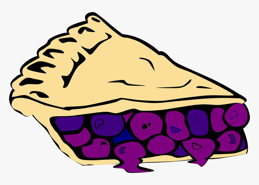 Cherry Pie Clipart Black And White, HD Png Download