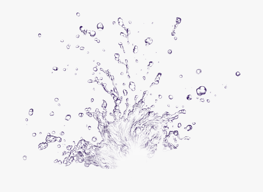 Water Transparent Splash Png, Png Download