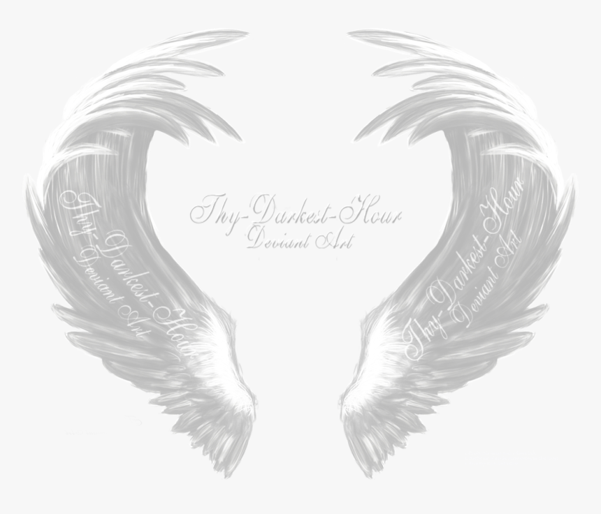 Transparent White Angel Wings Png - Transparent Png Angel White Wings, Png Download
