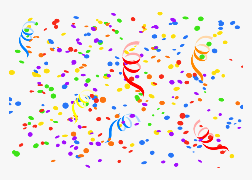 Confetti, Streamer, Party, Carnival, New Year S Eve - Papel Picado Png, Transparent Png