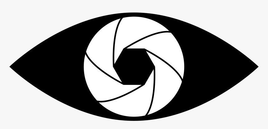 Camera Clipart Template - Eye Camera Icon Png, Transparent Png