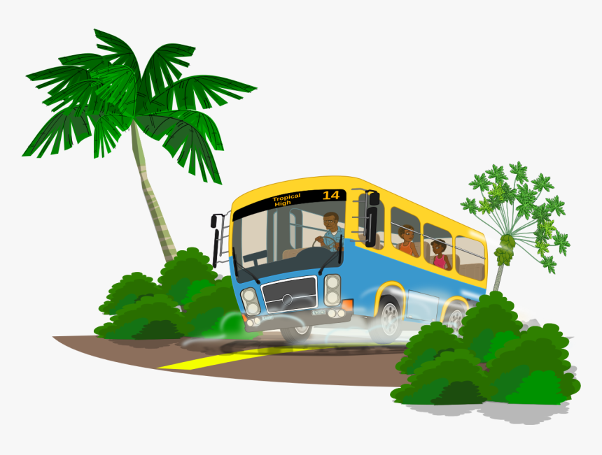 School Bus Png Clipart - Bus Trip Clipart, Transparent Png