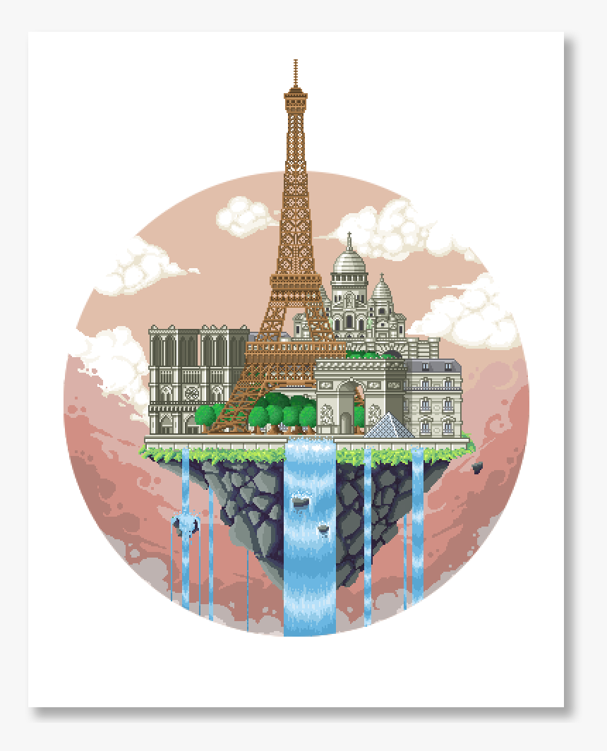 Paris Floating City, HD Png Download