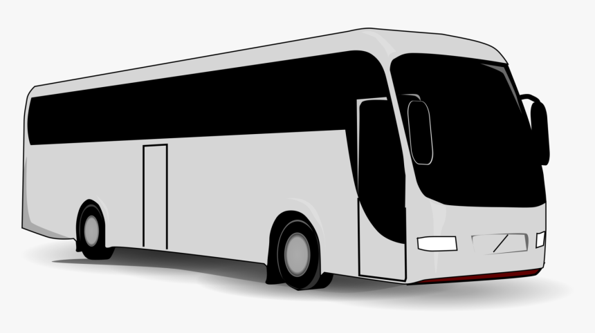 File Bus Svg Wikimedia Commons - Tour Bus Clip Art, HD Png Download