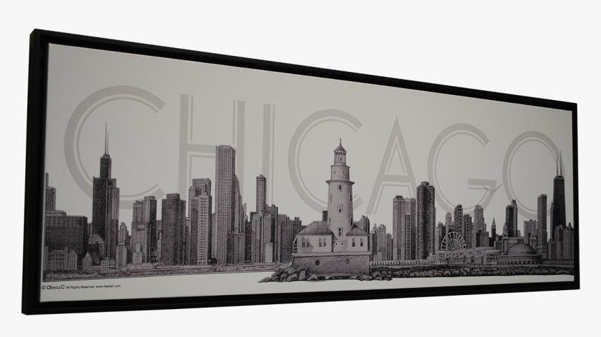 Transparent Floating City Png - Skyline, Png Download