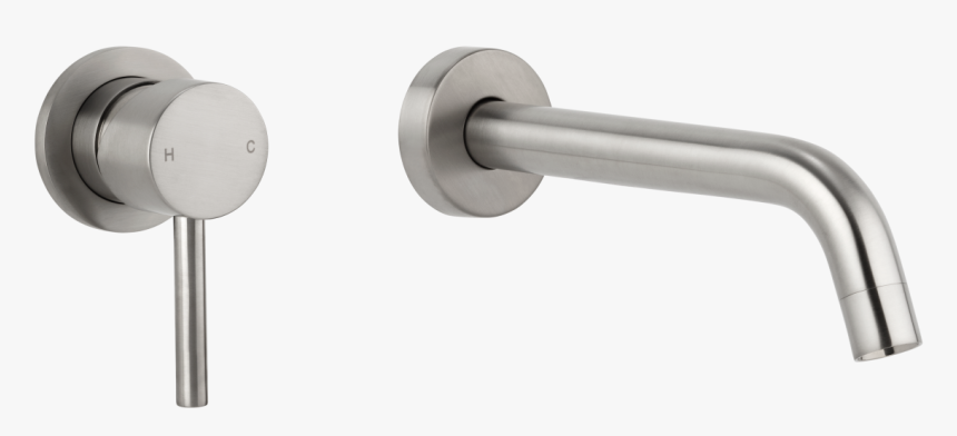 Brushed Chrome Basin Spout, HD Png Download