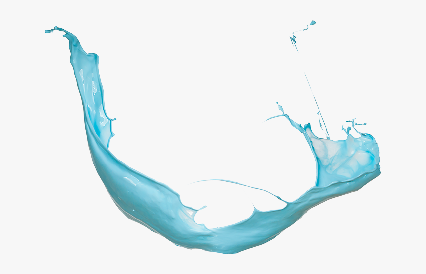 Water Liquid Png - 3d Color Splash Png, Transparent Png