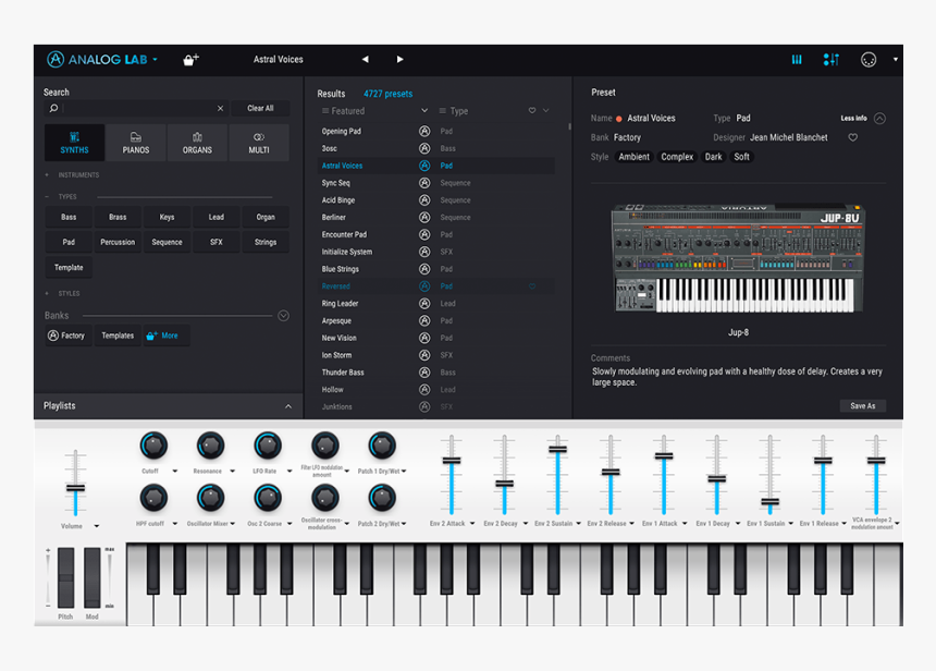 Class Img Responsive Margin 0 Auto - Arturia Analog Lab 3, HD Png Download