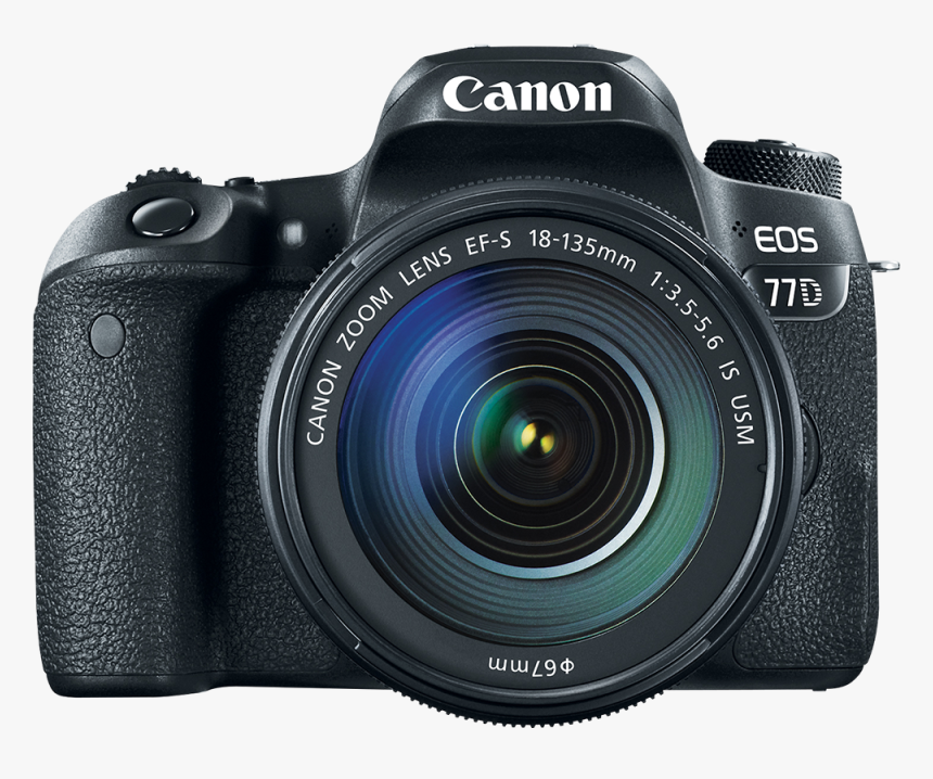 Canon Eos 77d Ef S 18 135, HD Png Download