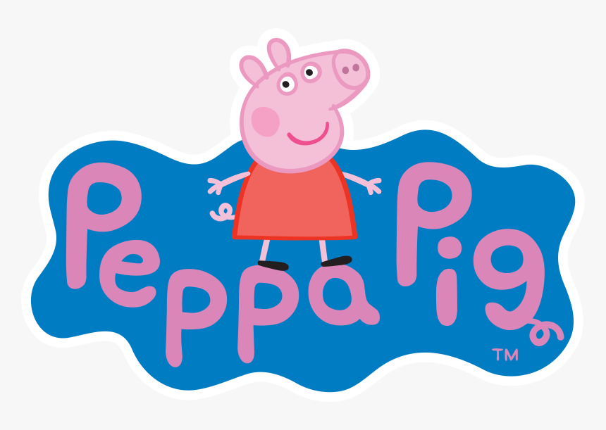 Peppa Pig Logo Transparent Png Clip Art Image - Peppa Pig Logo Png, Png Download