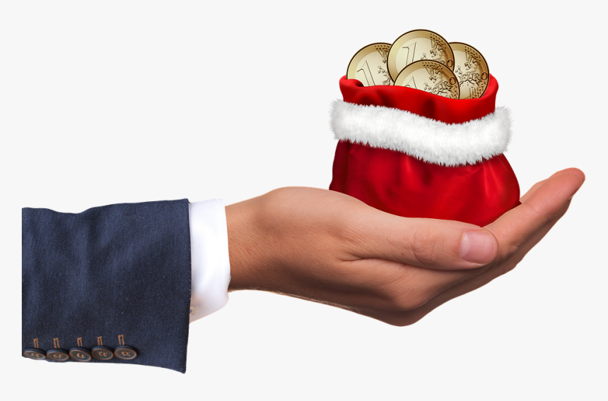 Christmas Money, Money, Gift, Hand, Keep, Give, Dollar - Indian Money In Hand .png, Transparent Png
