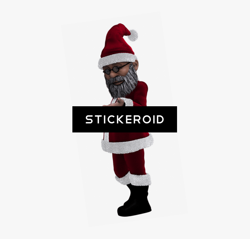 Transparent Santa Hand Png - Santa Claus, Png Download