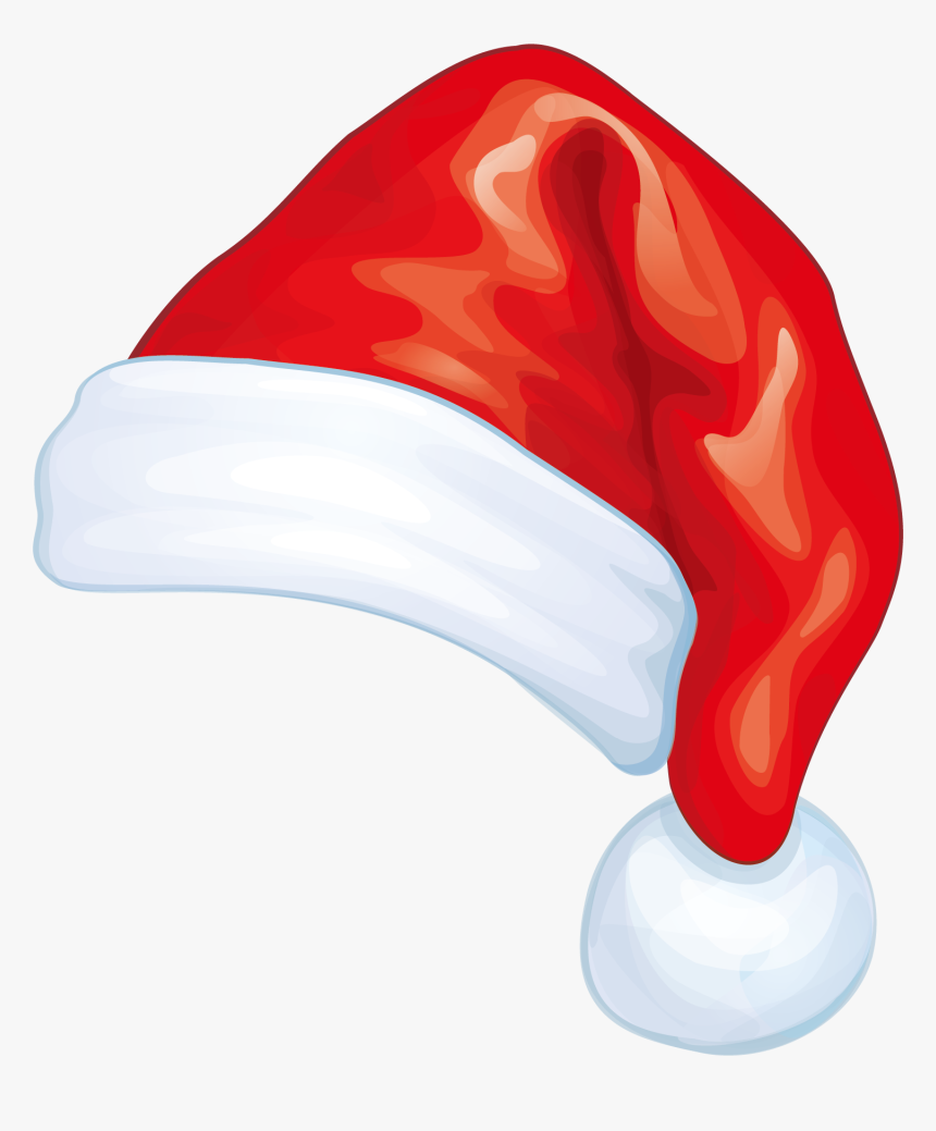 Snowman Painted Claus Hand Watercolor Santa Hat Clipart - Watercolor Santa Hat Png, Transparent Png