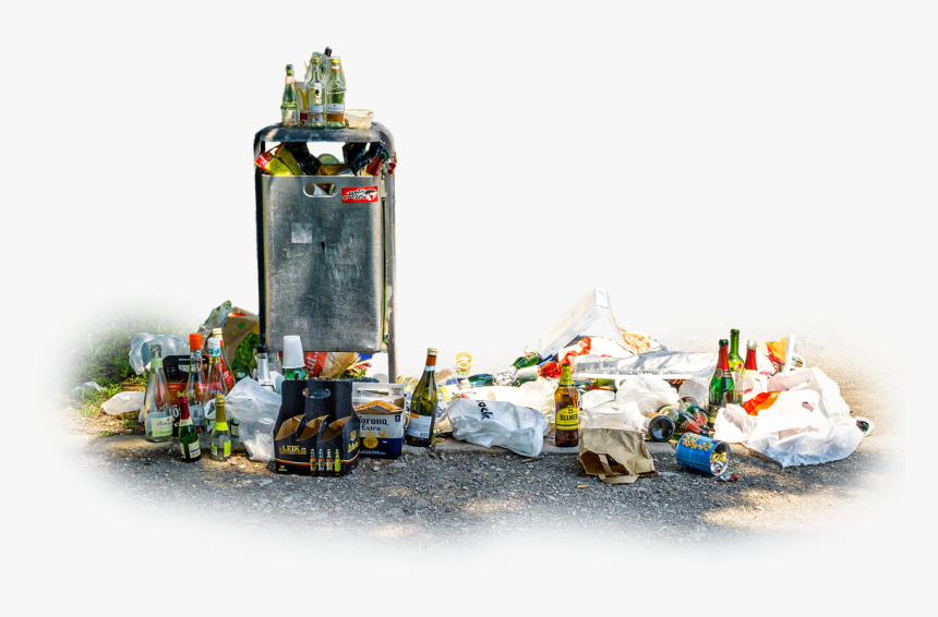 Basura, Residuos, Cubo De La Basura, Celebración - Transparent Image Of Garbage, HD Png Download
