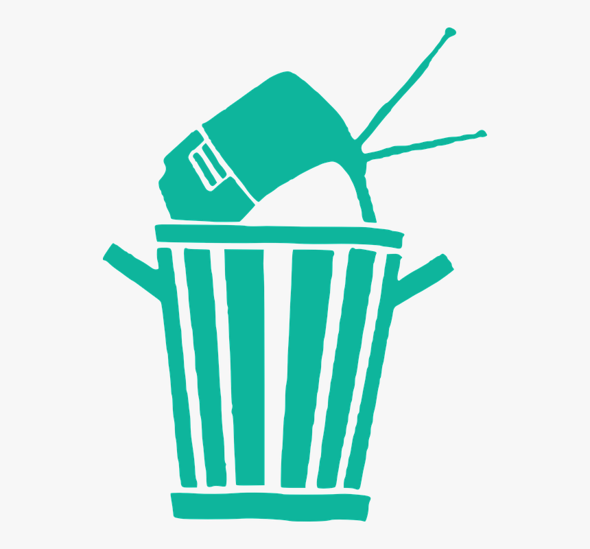 De Basura, Electrónica, Papelera, Basura, Bin, Reciclar - Controlling Of E Waste, HD Png Download