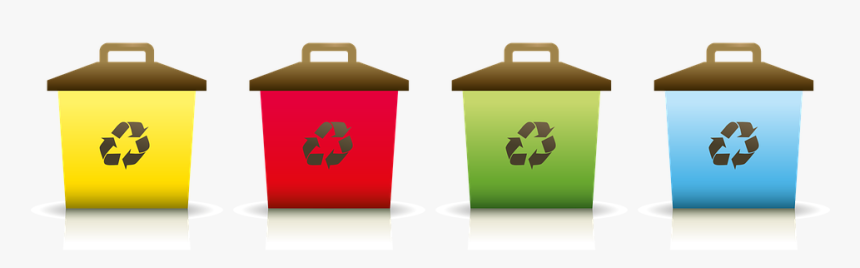 De Basura, Contenedor, Reciclaje, Papelera - Recycle Trash Png, Transparent Png