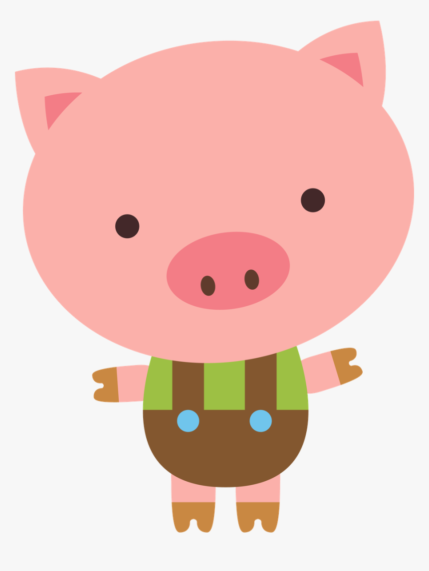 Pig Crafts, Crafts For Kids, Three Little Pigs, Pig - Clip Art Little Pig, HD Png Download