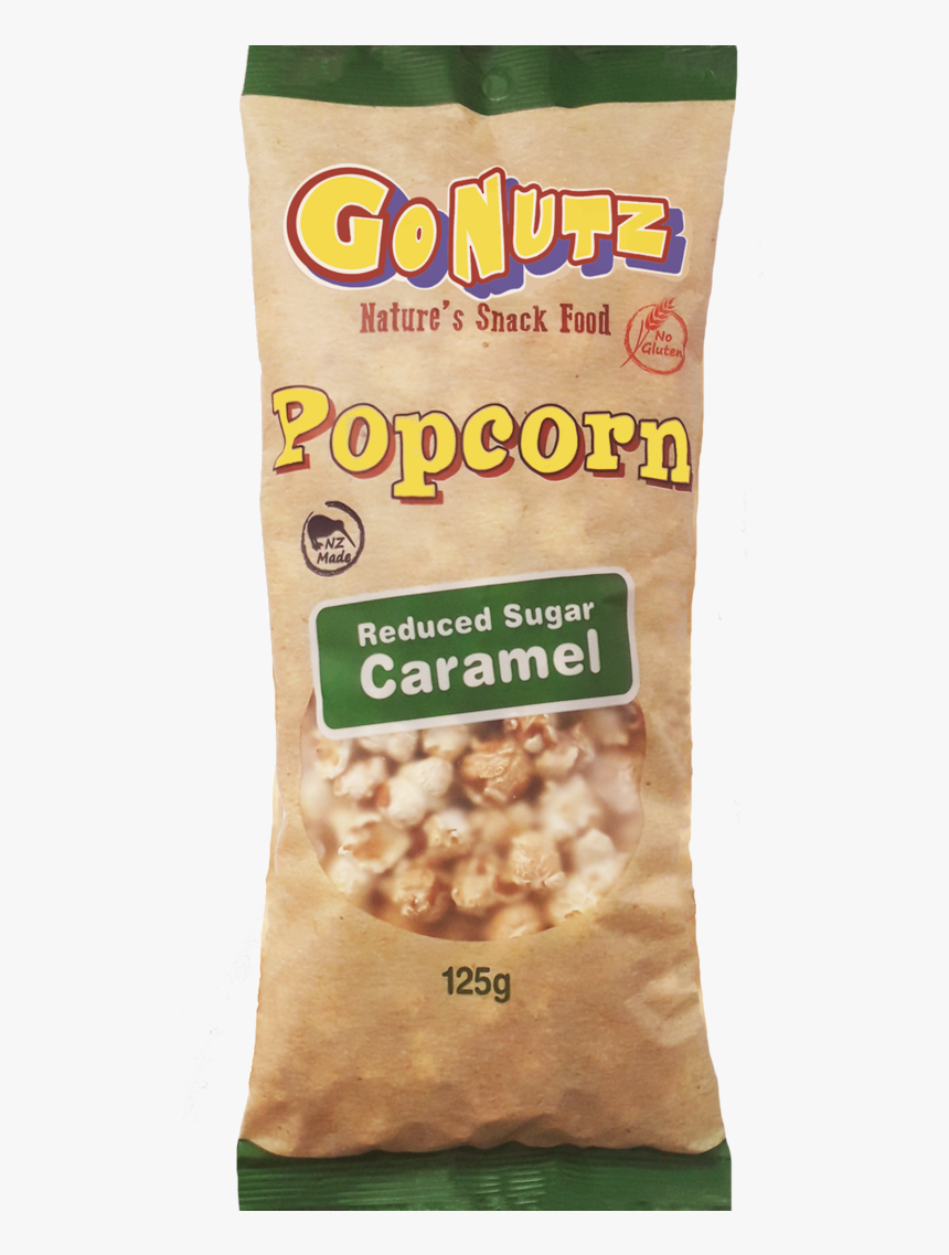 Popcorn Caramel Gf 125g Bag , Png Download - Chickpea, Transparent Png