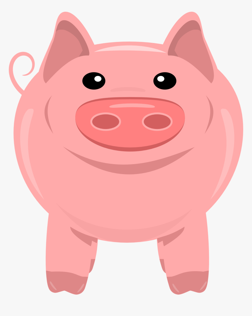 Animal Clipart Transparent Background - Pig Clipart With Transparent Background, HD Png Download