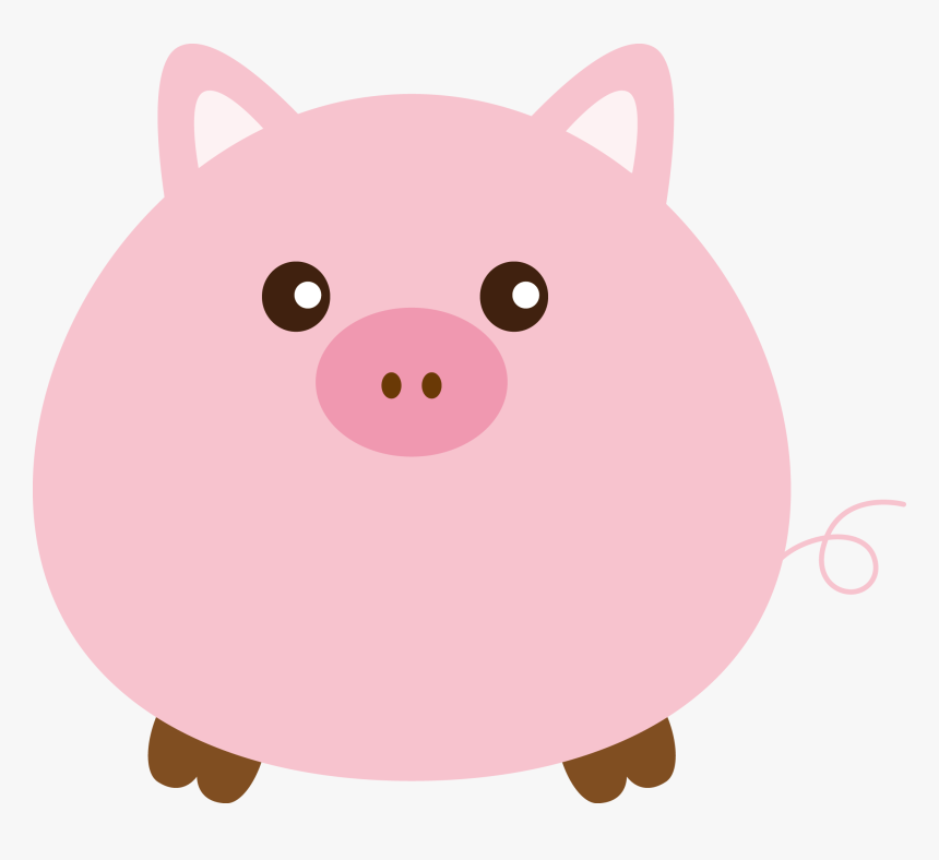 Vector Domestic Pig Hq Image Free Png Clipart - Pig Free Png, Transparent Png