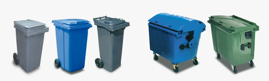 Contenedores De Basura - Contenedor De 120 Litros Gris, HD Png Download