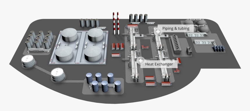 Oil Refinery Png, Transparent Png