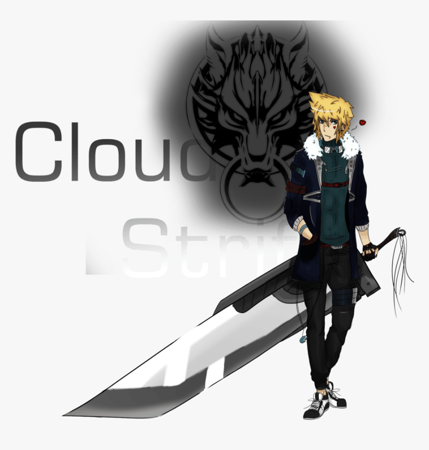 Final Fantasy 7 Cloud Strife Portrait