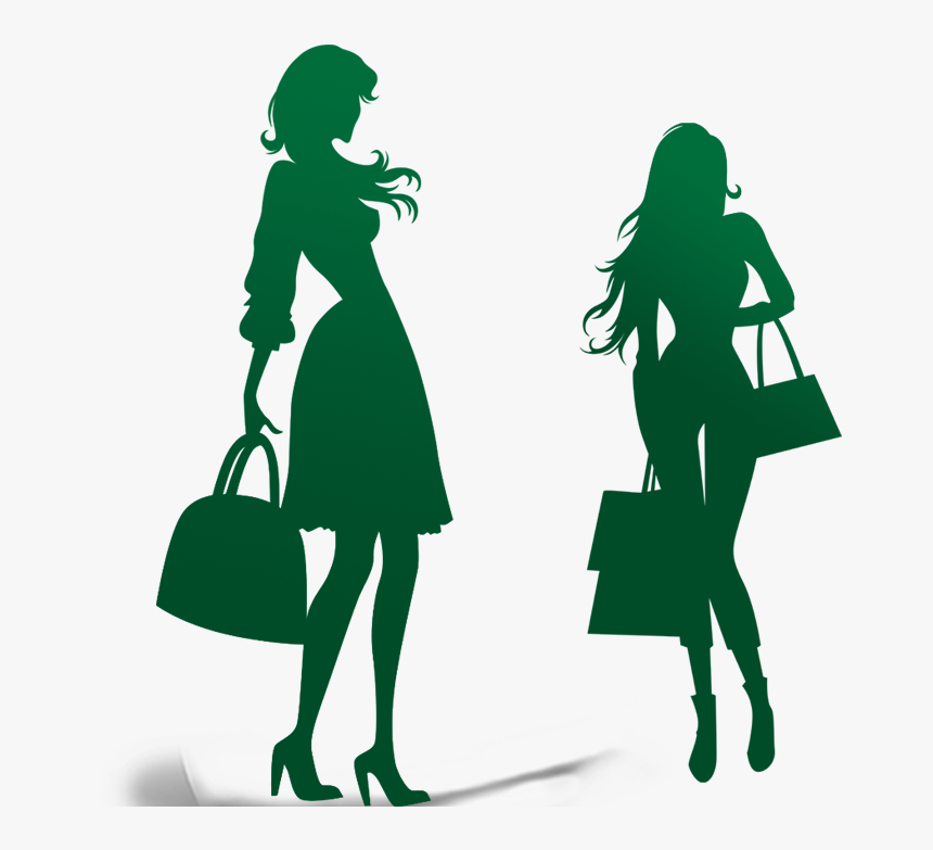 Fashion Model Silhouette Clip Art At Getdrawings - Fashion Girls Silhouette Transparent Background, HD Png Download