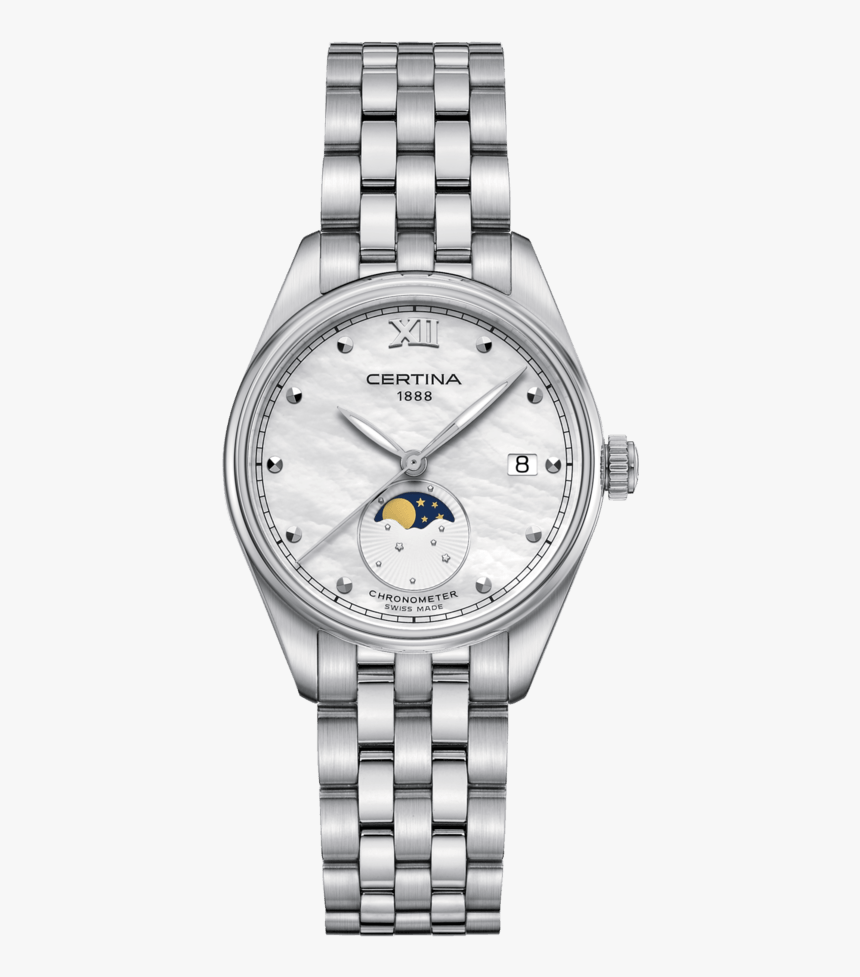 Moon Cycle Png Ds 8 Lady Moon Phase - Certina Ds 8 Lady Moon Phase, Transparent Png
