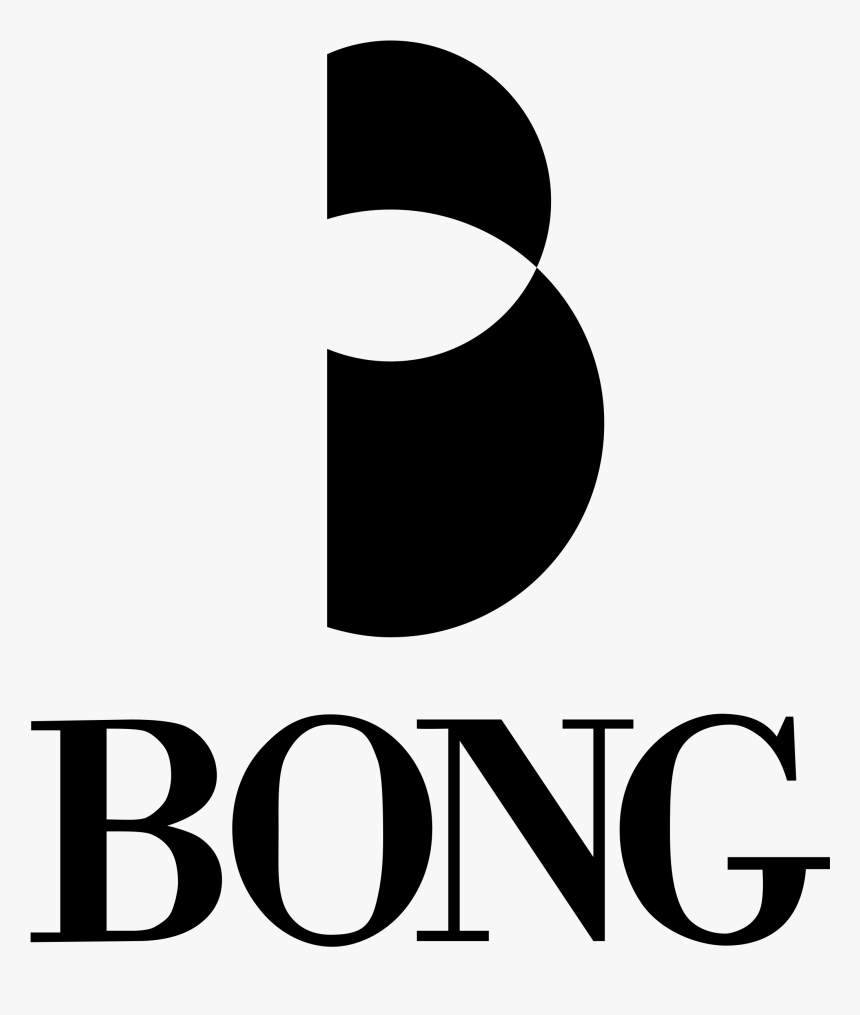 Bong Logo Black And White - Bong, HD Png Download