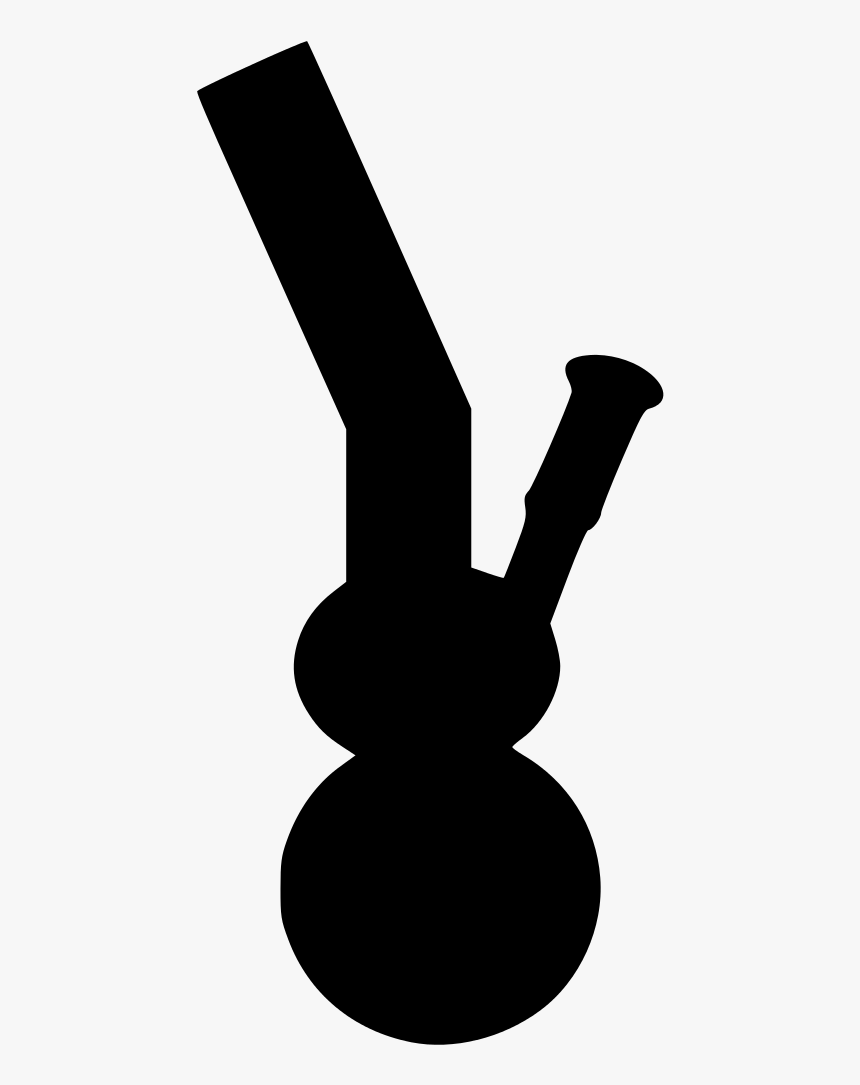 Clip Art Computer Icons Silhouette Transprent - Bong Silhouette Png, Transparent Png