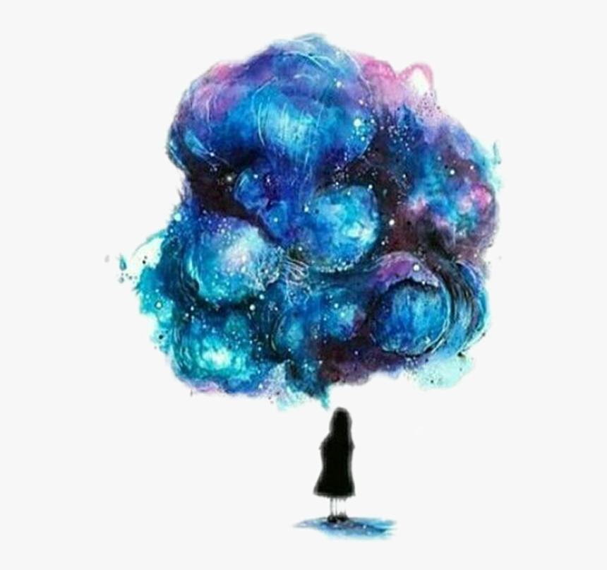 Galaxy Drawing, HD Png Download