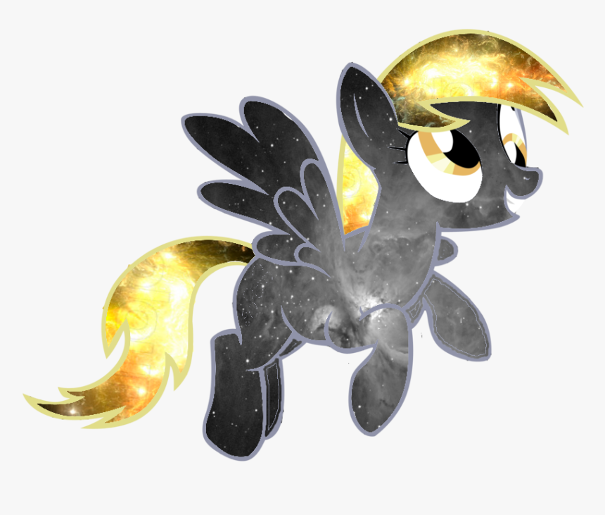 Galaxy Derpy Hooves Vector By Minkystar-d79g2vv - Illustration, HD Png Download