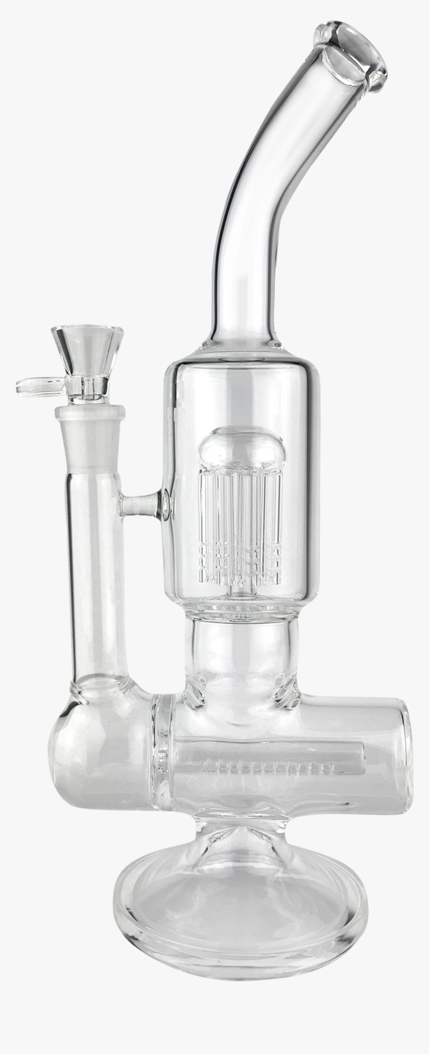 Double Filtering Water Pipe Inline And 8 Arm Tree Bong - Still Life Photography, HD Png Download