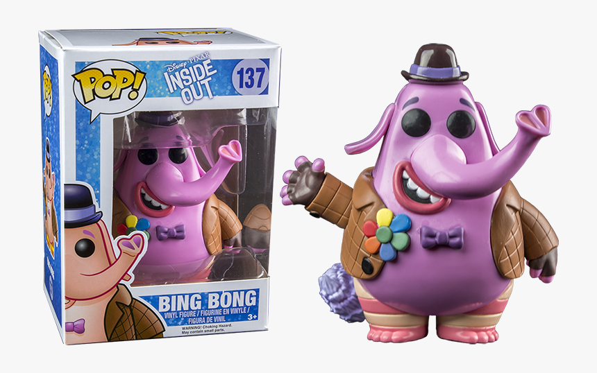 Bing Bong Inside Out Funko Pop, HD Png Download