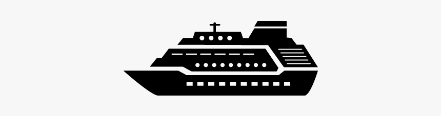 Sea Ship, Yacht, Luxurious Cruise, Cargo, Vessel Icon - Transparent Cruise Ship Icon, HD Png Download
