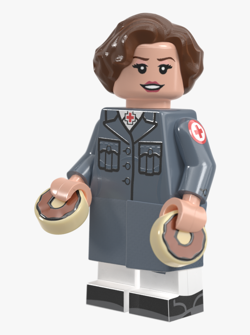Wwii Red Cross Donut Dolly - Figurine, HD Png Download