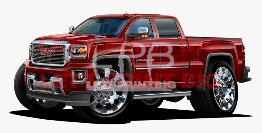Gmc Sierra Cartoon, HD Png Download