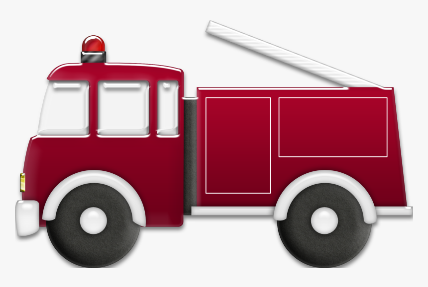 Transparent Engine Cartoon - Carro De Bombero Animado, HD Png Download