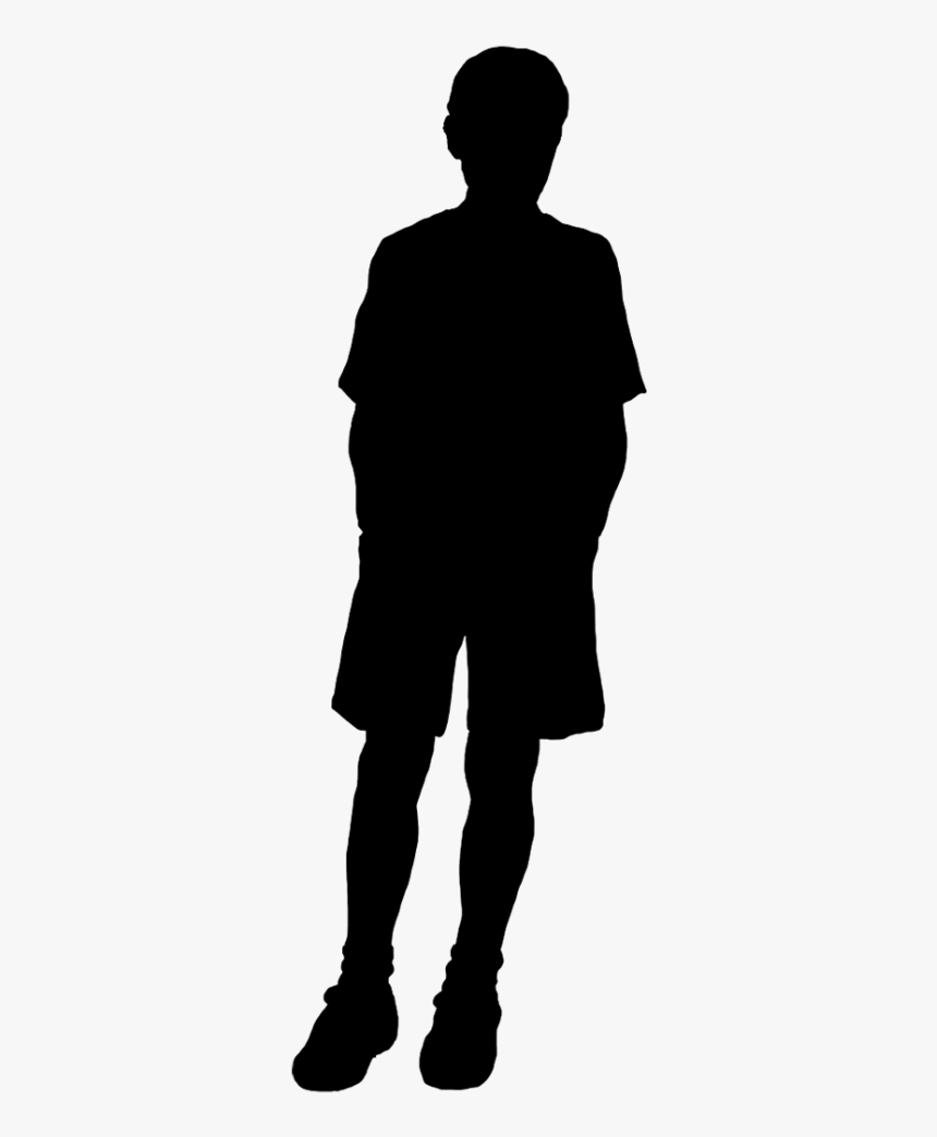 Kid Silhouette Png Boy Silhouette Transparent Background, Png