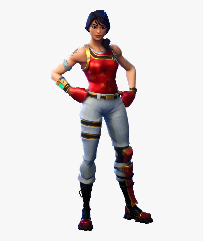 Fortnite Scarlet Defender - Fortnite Skins Png Ghoul Trooper, Transparent Png