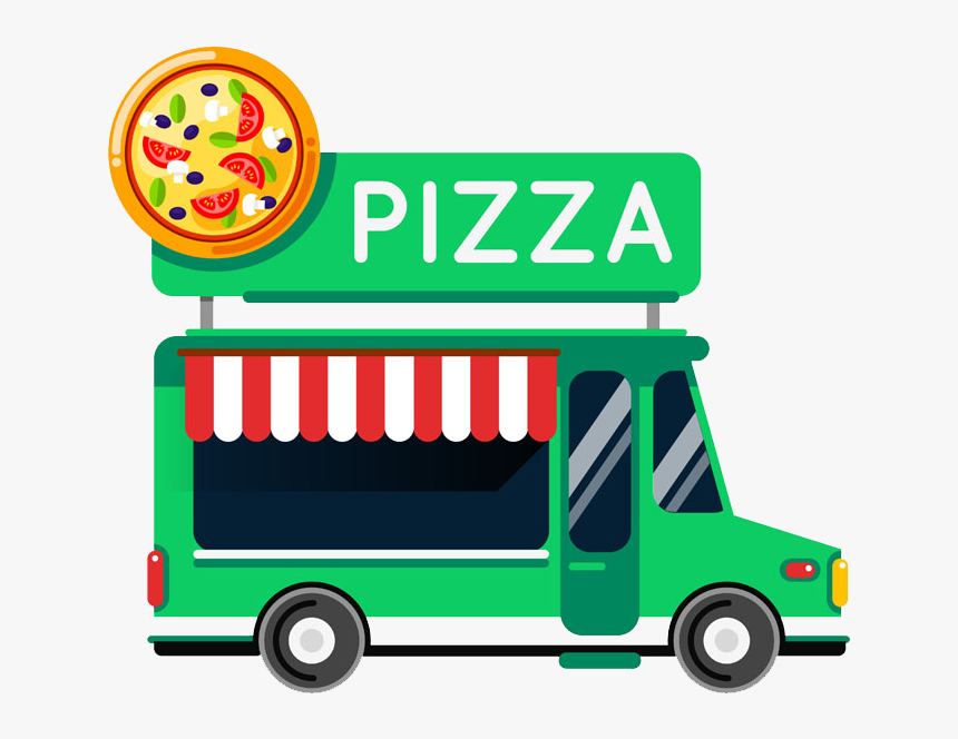 Pizza Food Truck Design, HD Png Download
