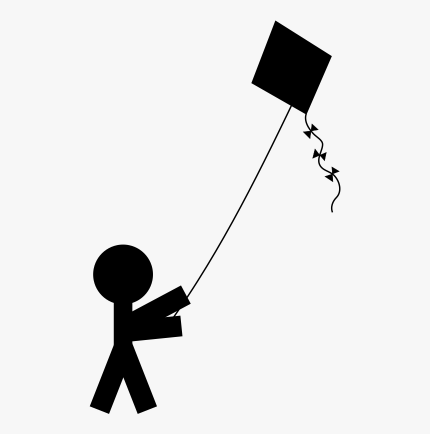 Person Flying A Kite, HD Png Download