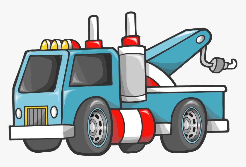 Cartoon Tow Truck Pictures - Imagen De Gruas Animadas, HD Png Download