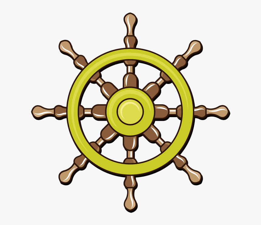 Vector Navigation Steering Wheel Png Download - Old School Tattoo Vector Art Heart, Transparent Png