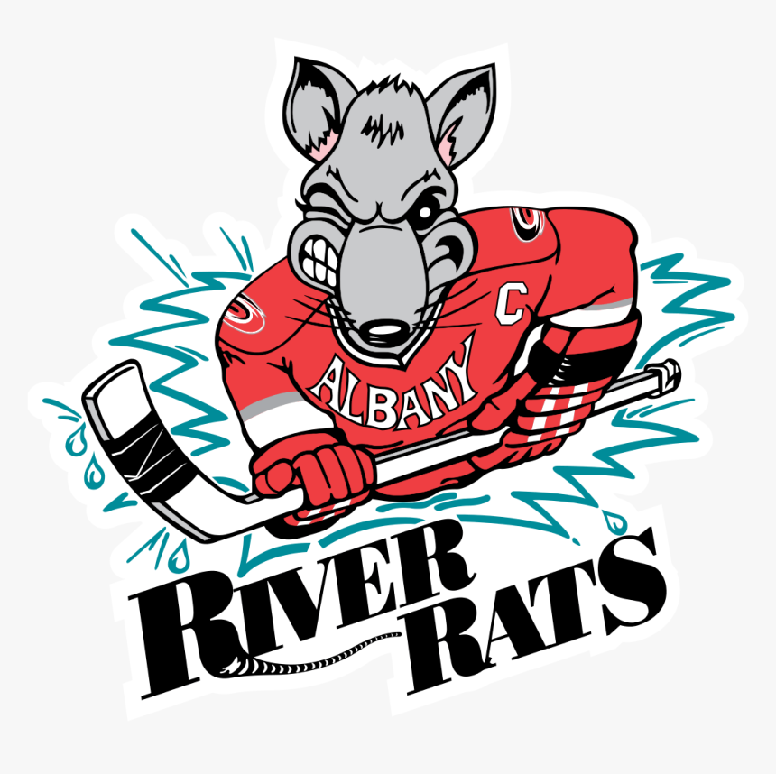 Albany River Rats Logo - River Rats Hockey Team, HD Png Download