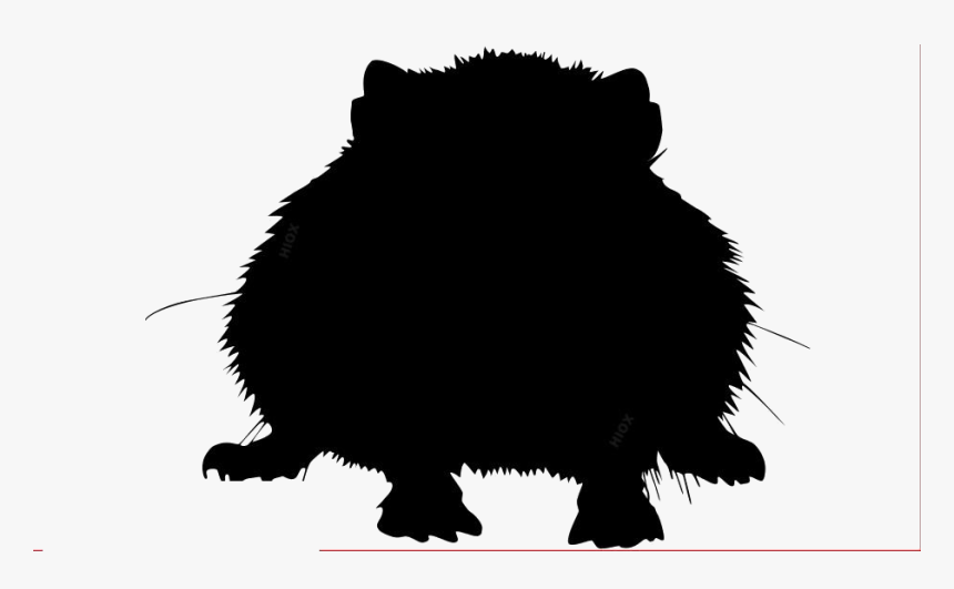 Rat Png Silhouette Transparent Background - Punxsutawney Phil, Png Download