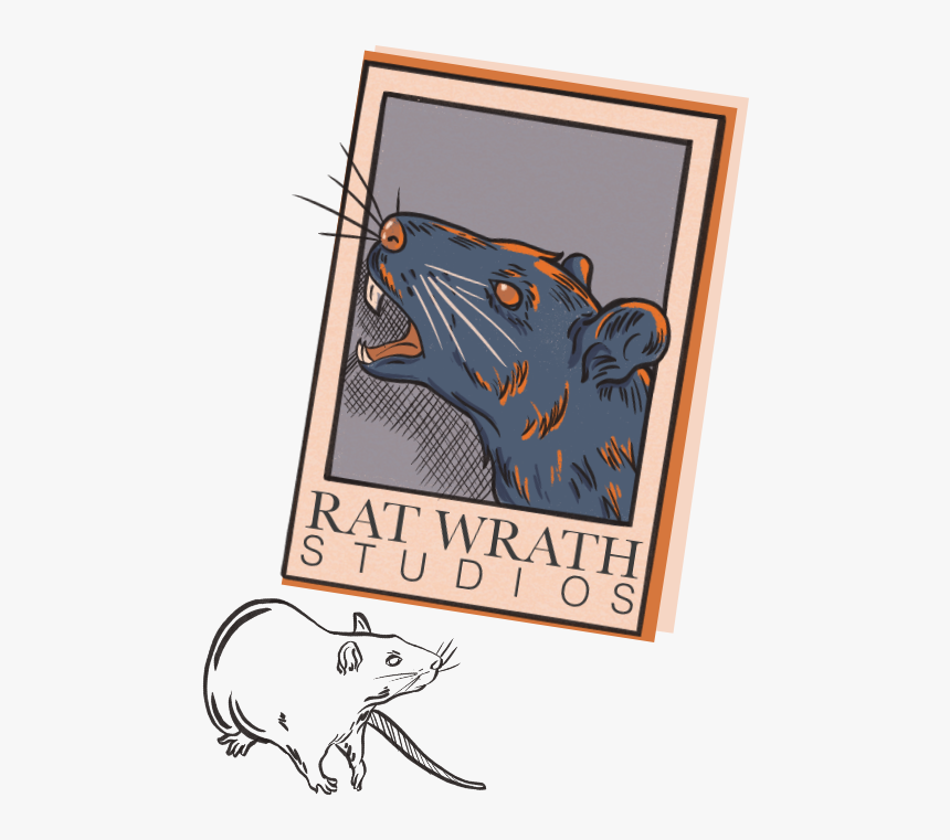Ratlogoabout - Rat, HD Png Download