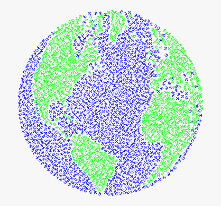 Peace, Globe, Earth, World, Sign, Symbol, Serenity - Peace, HD Png Download
