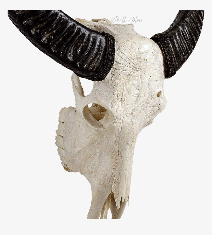 Indian Carving Buffalo, HD Png Download